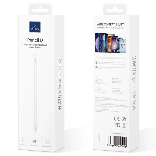 Pencil WIWU D Universal Stylus Pen (White)